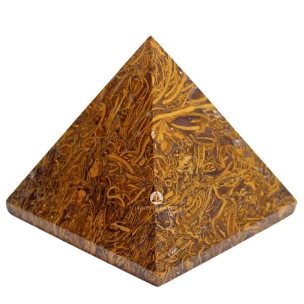 Calligraphy Jasper Pyramid