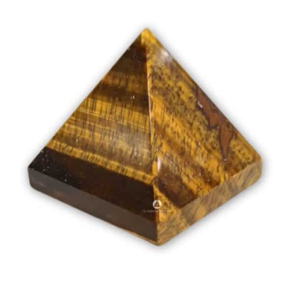 Tiger Eye Pyramid
