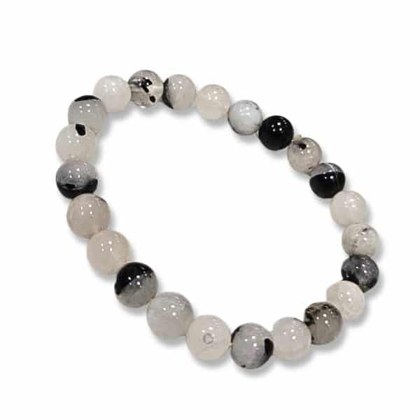 Black Rutilated Quartz Bracelet
