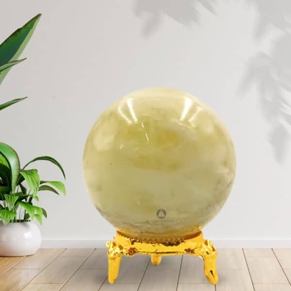Yellow Calcite Sphere