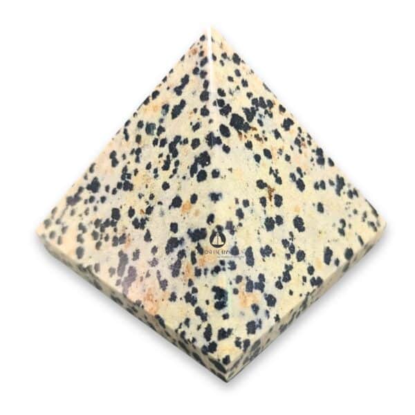 Dalmatian Jasper Pyramid
