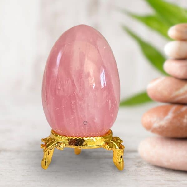 Rose Quartz Egg