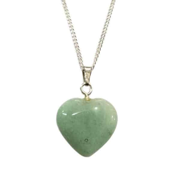 Amazonite Heart Pendant