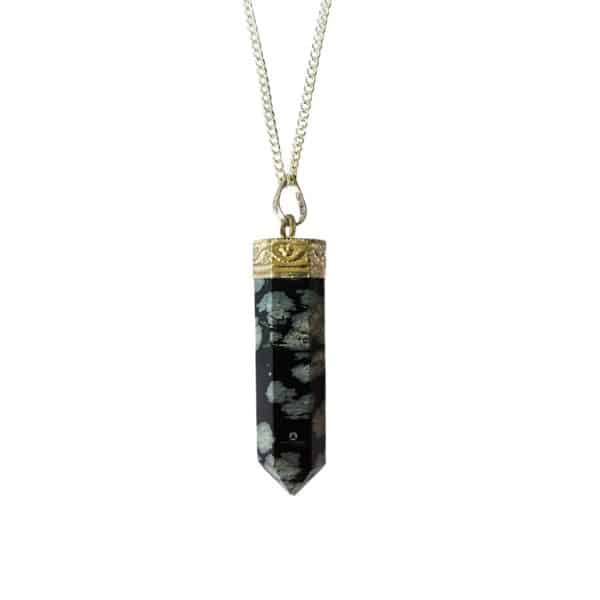 Snow Flake Pencil Pendant