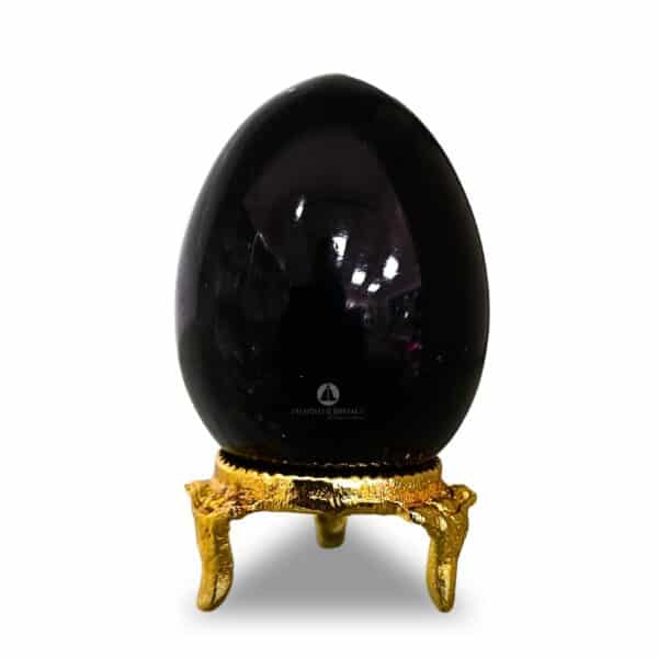 Black Obsidian Egg Stone