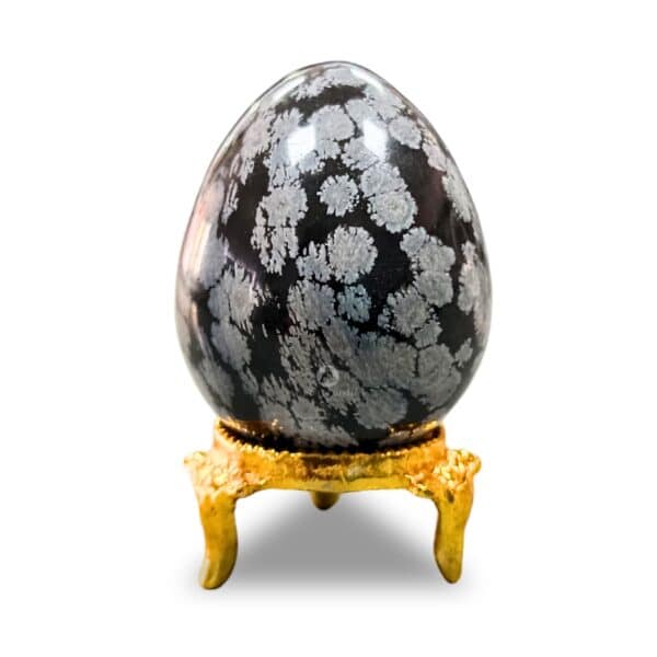 Snow Flakes Egg Stone