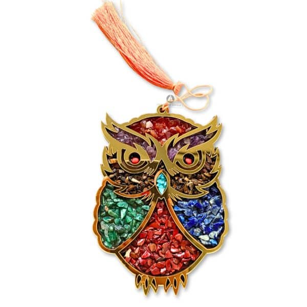 7 Chakra Owl Hanger