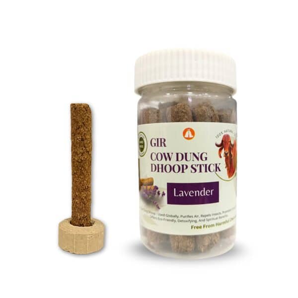 Gir Cow Dung Dhoop Stick-Lavender Scent