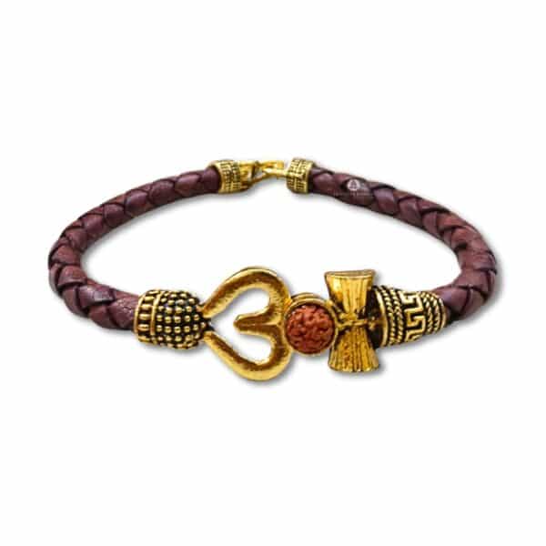 Rudraksha Damaru Bracelet