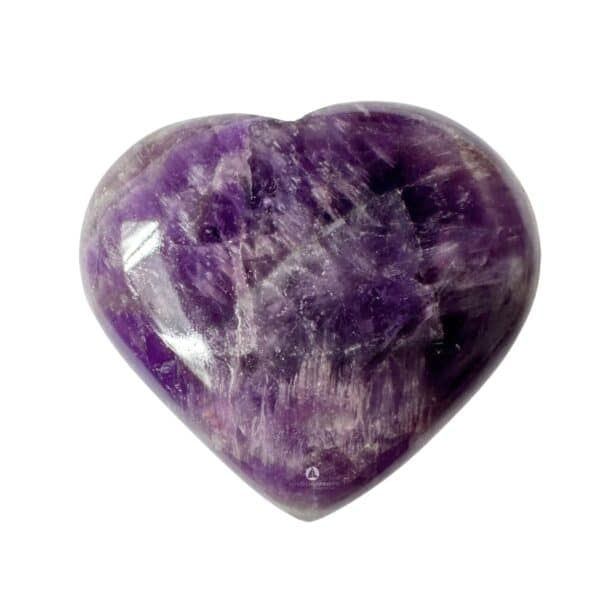Amethyst Puffy Heart